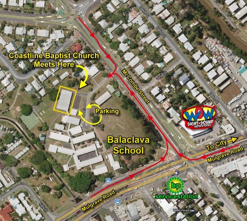 Directions to Balaclava School Hall